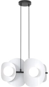 Lustră pe cablu ELEMENTI 4xG9/8W/230V gri