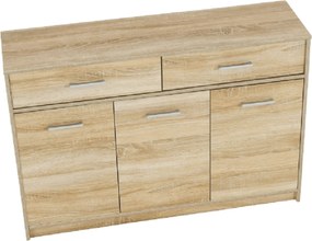 comoda 3D2S, stejar sonoma, TEYO