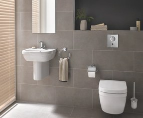 Vas WC Grohe Euro Ceramic , suspendat, evacuare orizontala, rimless, alb -39206000