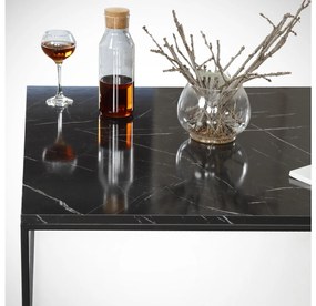 Măsuță de cafea Poline (Negru + Alb) . 1102477