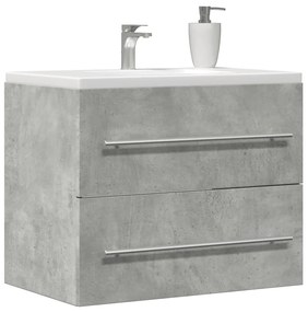 856224 vidaXL Dulap de chiuvetă, gri beton, 60x38,5x48 cm, PAL