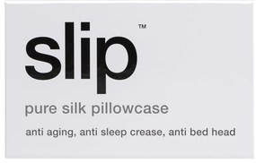 Față de pernă din mătase 51x76 cm White – slip