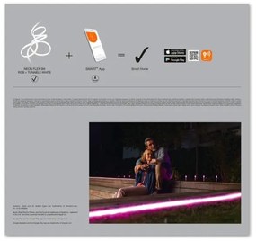 Ledvance - LED RGB bandă exterioară SMART + FLEX 5m LED/20W/230V IP44 Wi-Fi