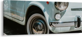 Tablou - mașina retro Fiat (120x50 cm)