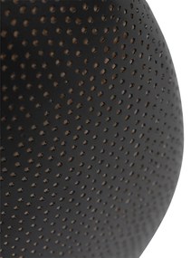 Plafoniera orientala neagra si aurie 40 cm - Radiance