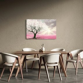 Tabloul copacului roz (90x60 cm)