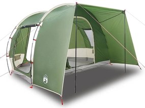 vidaXL Cort auto pentru 2 persoane, verde, impermeabil