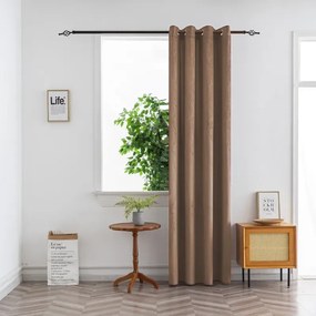Draperie opaca DUNES VELVET 140x250 cm, bej-maro Agatat: Rejansa