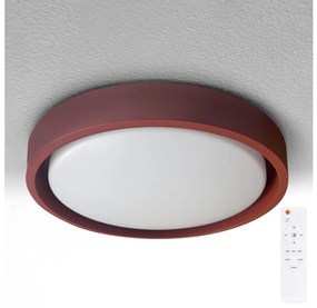 Brilagi - corp de iluminat LED reglabil MATTEO LED/48W/230V 3000-6500K Ø 41 cm roșu + telecomandă