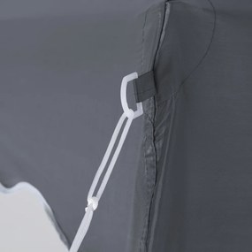 Cort de petrecere / pavilion CAPRI, 3x3m, antracit Casaria