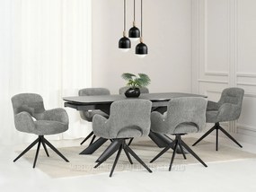 Scaun Milla (gri + negru). 1111184