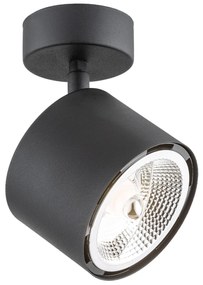 Aplica de perete/tavan cu spot ajustabil CLEAVLAND neagra