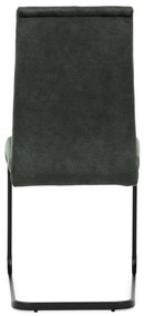 Set de scaune de sufragerie Vintage DCL-D1275GRN4, 4 buc