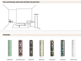 Lampadar modern design arhitectural The Lightning Archives FAENA ART