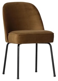 Scaune de dining galben-muștar 2 buc. din catifea Vogue – WOOOD