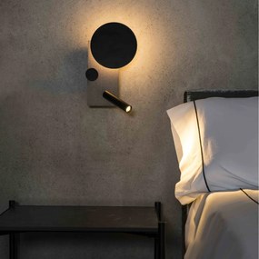 Aplica perete ambientala cu reader LED KLEE stanga 20066
