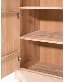 Șifonier de copii în culoare naturală din lemn de stejar 100x190x55 cm Forrest – Vipack