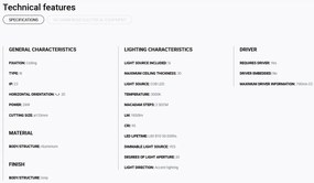 Spot LED incastrabil MINI-OPTIC Grey downlight LED CRI95 17/24W 3000K 20° 1920/2615 lm