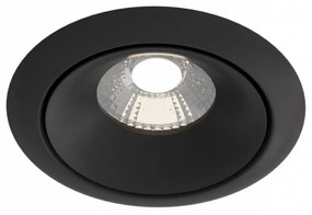 Spot LED incastrabil dimabil design tehnic Yin negru