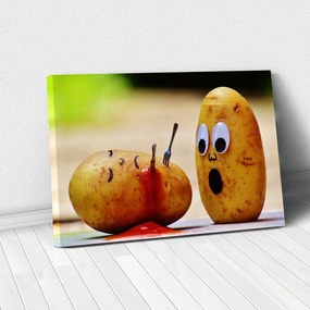 Tablou Canvas - Potatoes 40 x 65 cm