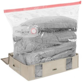 Compactor Cutie cu sac de depozitare în vid  L Life, 65 x 50 x 15,5 cm, L