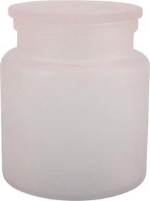 Organizator de baie roz deschis pentru dischete demachiante, din sticlă Yoko – Spirella