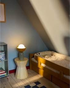 Osram - Lampă de masă DECOR BOWL 1xE14/25W/230V verde/galben