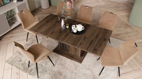 Mazzoni LEONEL Nuc Elegant - MASĂ PLIABILĂ MODERNĂ PÂNĂ LA 180 cm!