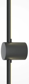Aplica LED minimalista design liniar Light stick 10W negru