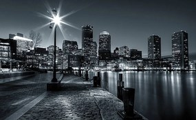 Fototapet - New York noaptea (254x184 cm), în 8 de alte dimensiuni noi