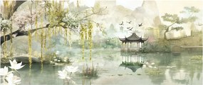 Tablou - Lac Chinezesc (120x50 cm)