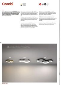 Plafonieră LED dimabilă COMBI LED/72W/230V CRI98 negru Redo 01-3375