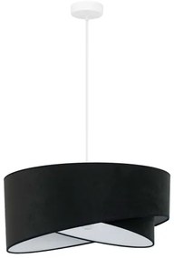 Lustră LED pe cablu Brilagi LYRA 1xE27/15W/230V negru/alb