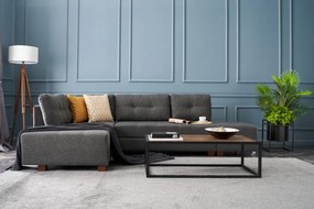 Coltar Extensibil Manama Corner Sofa Bed Left, Antracit