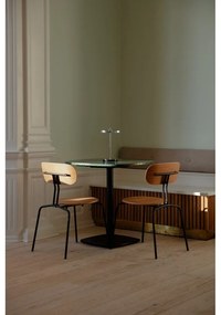 Veioză argintie LED cu intensitate reglabilă cu abajur din metal (înălțime 31 cm) Asteria Move – UMAGE