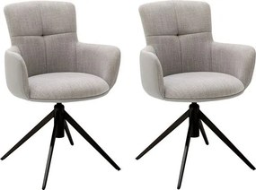 Set 2 scaune Mecana 60/64/87 cm