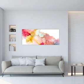 Tablou - Abstract din cerneală (120x50 cm)