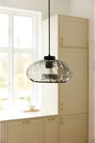 Osram - Pendul pe cablu DECOR SMOKE, 1xE27/12W/230V, Ø 28 cm, negru/gri fumuriu