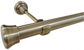 Galerie fara inele FULDA /25 - aur antic (Alege marime: 160 cm)