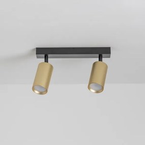 Spot Brilagi SELE GOLDEN 2xGU10/30W/230V negru/auriu