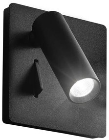 Ideal Lux - Aplica LED LITE 3W 230V CRI 90 negru