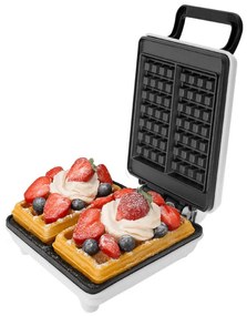 Mesko MS 3091, 1800W, Acoperire antiaderentă, 2 plăci, Picioare antiderapante, alb