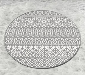 Covoras baie ORDER CIRCLE DJT, 100x100 cm, forma rotunda, poliester, g