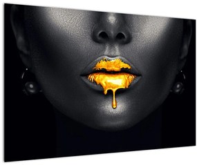 Tablou - Buzele femeii (90x60 cm)