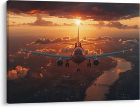 Tablou - Avion de transport (70x50 cm)