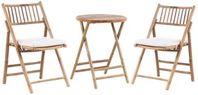 Ansamblu mobilier balcon Sante (lemn deschis) . 1075800