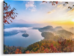 Tablou - Lacul Bled (70x50 cm)