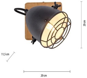 Spot de perete BEETLE 1xE14/10W/230V Leuchten Direkt 15171-18