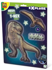 Set creativ - Lumea lui T-rex mega stralucitoare