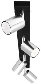 Spot LED TUNE 4xGU10/4,8W/230V crom mat/negru